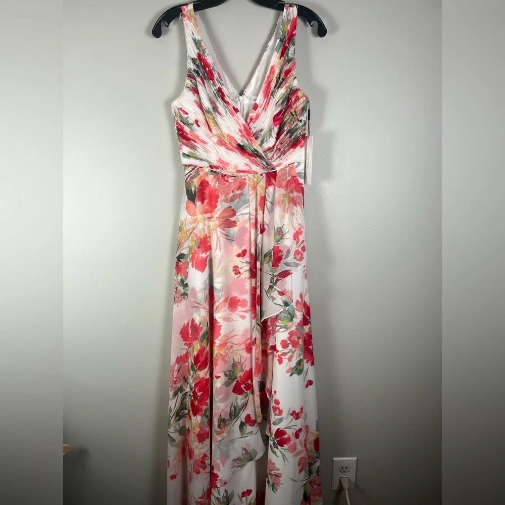calvin klein fit and flare floral dress Calvin Klein Floral Plus Size Work Dresses